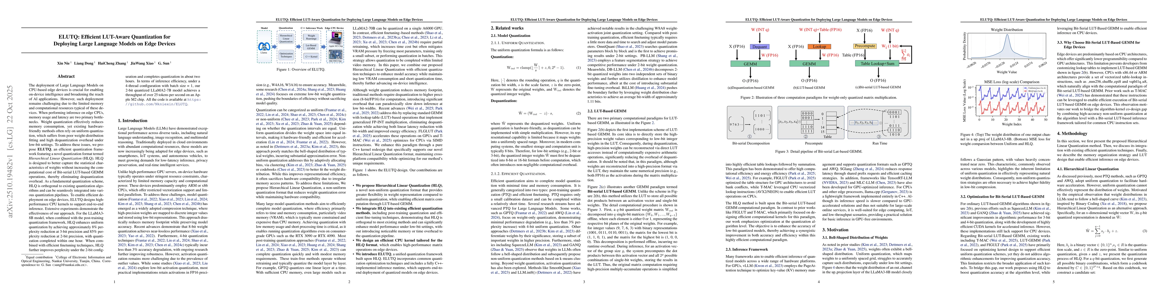 Thumbnail for ELUTQ: Efficient LUT-Aware Quantization for Deploying Large Language
  Models on Edge Devices
