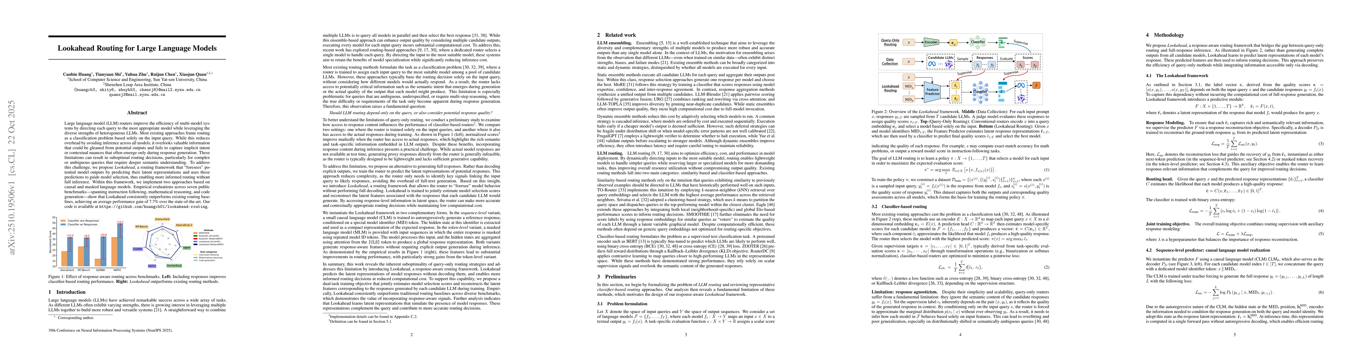 Thumbnail for Lookahead Routing for Large Language Models