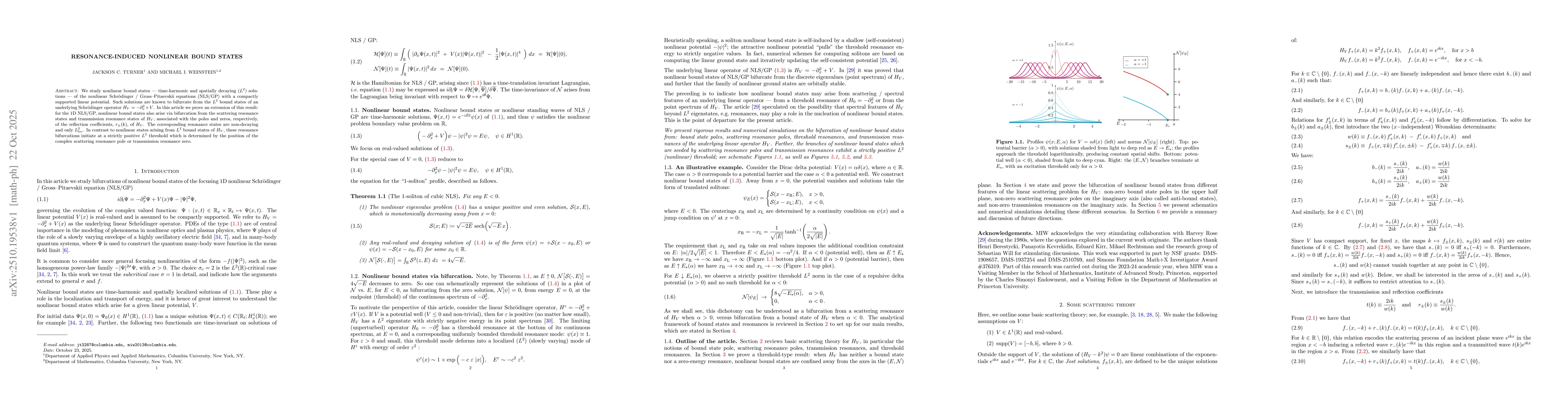 Thumbnail for Resonance-induced nonlinear bound states