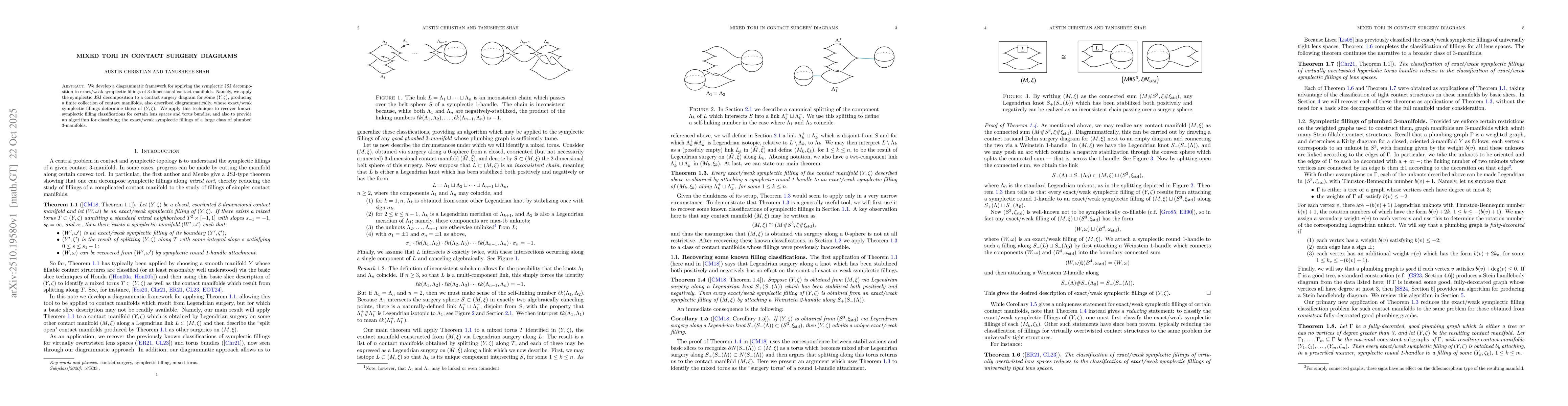 Thumbnail for Mixed tori in contact surgery diagrams