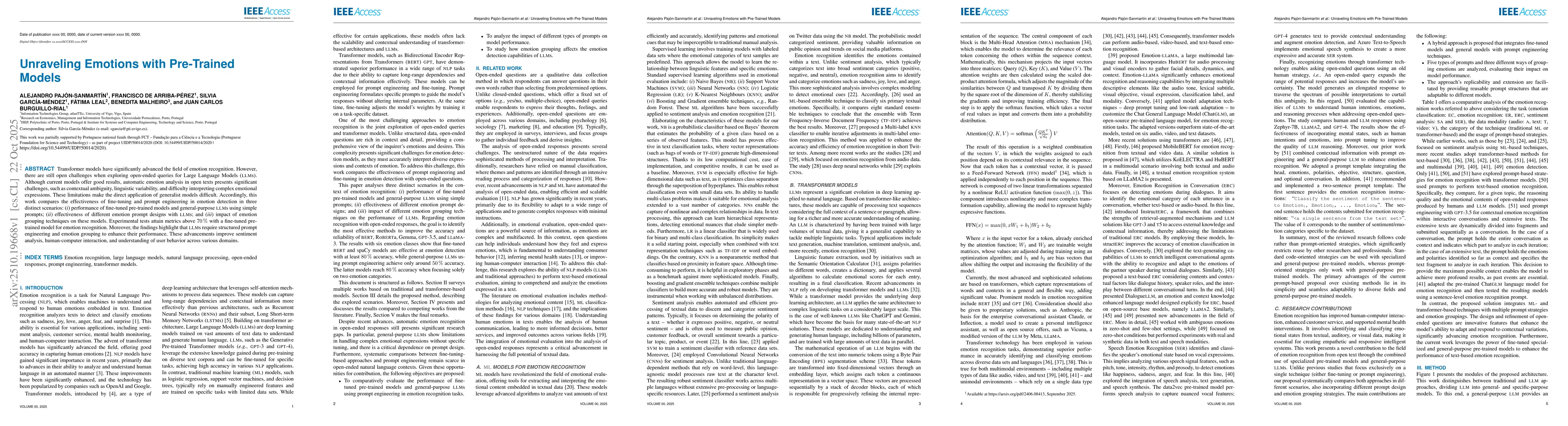 Thumbnail for Unraveling Emotions with Pre-Trained Models