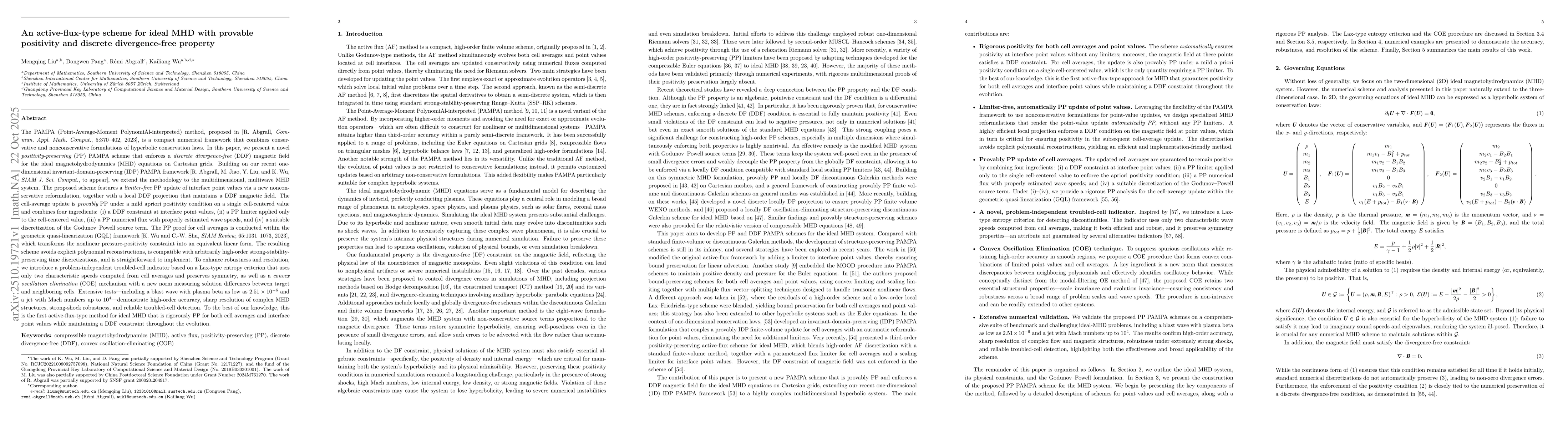 Thumbnail for An active-flux-type scheme for ideal MHD with provable positivity and
  discrete divergence-free property