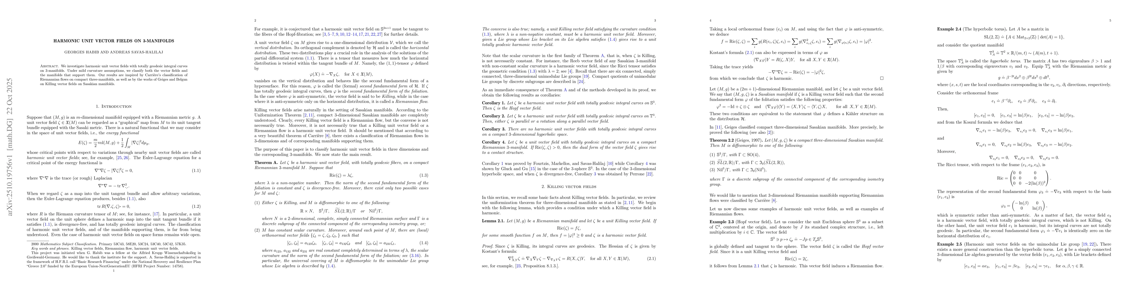 Thumbnail for Harmonic unit vector fields on 3-manifolds