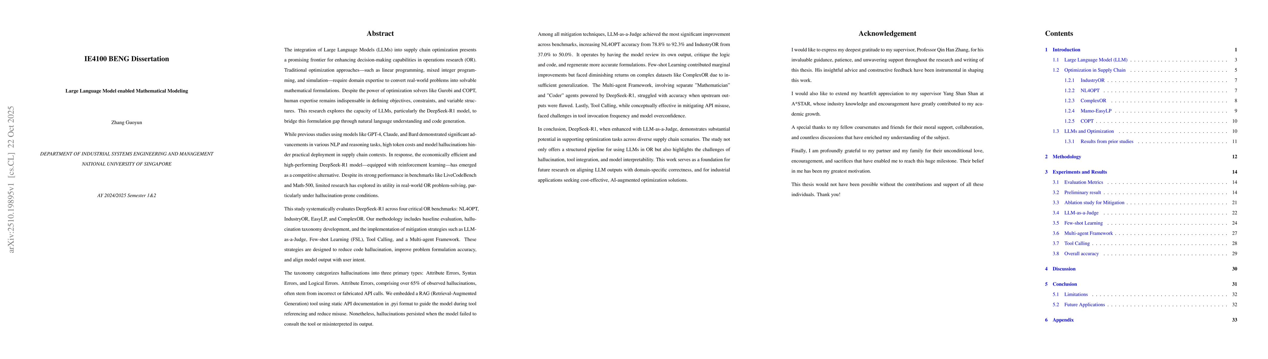 Thumbnail for Large Language Model enabled Mathematical Modeling