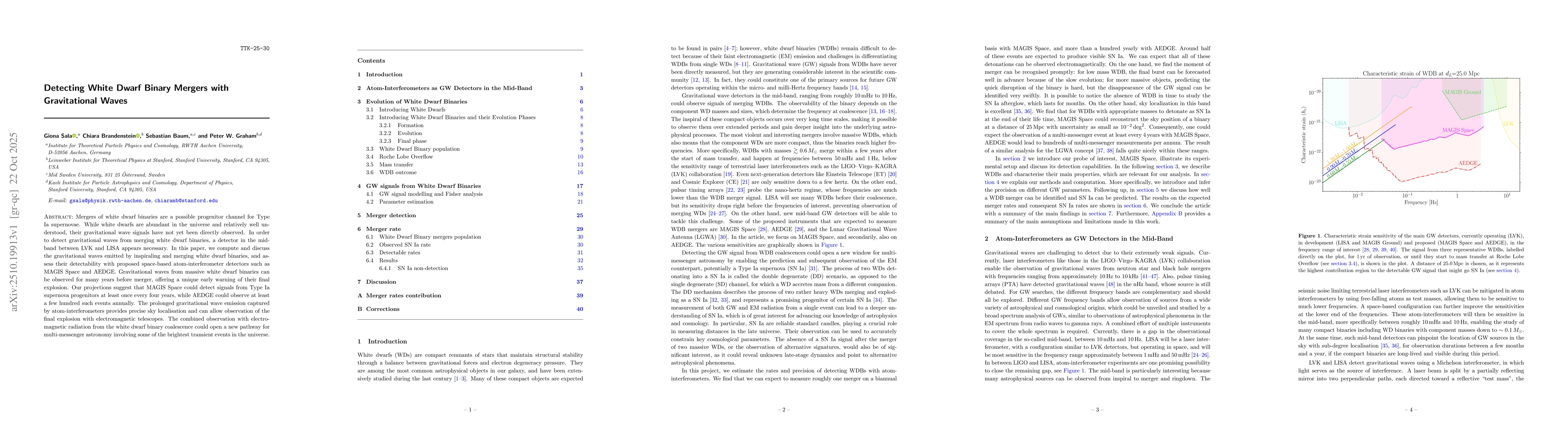 Thumbnail for Detecting White Dwarf Binary Mergers with Gravitational Waves