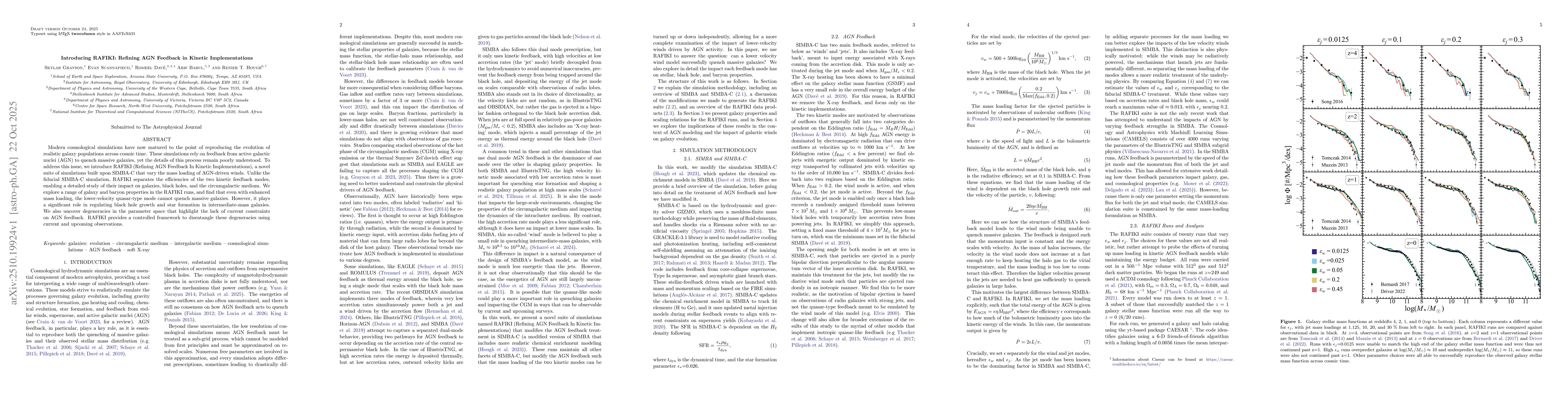 Thumbnail for Introducing RAFIKI: Refining AGN Feedback in Kinetic Implementations