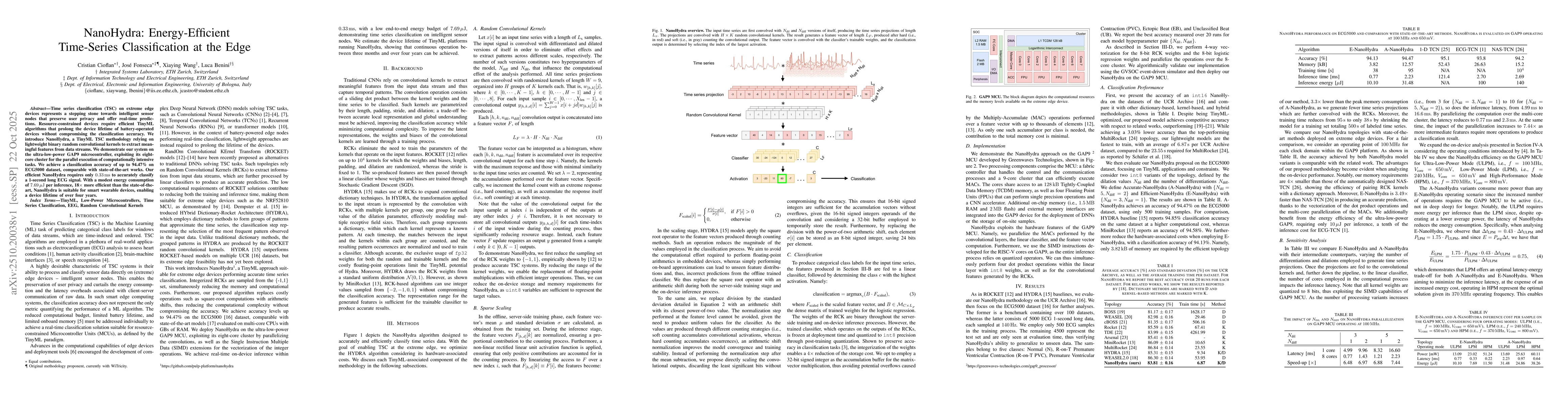 Thumbnail for NanoHydra: Energy-Efficient Time-Series Classification at the Edge