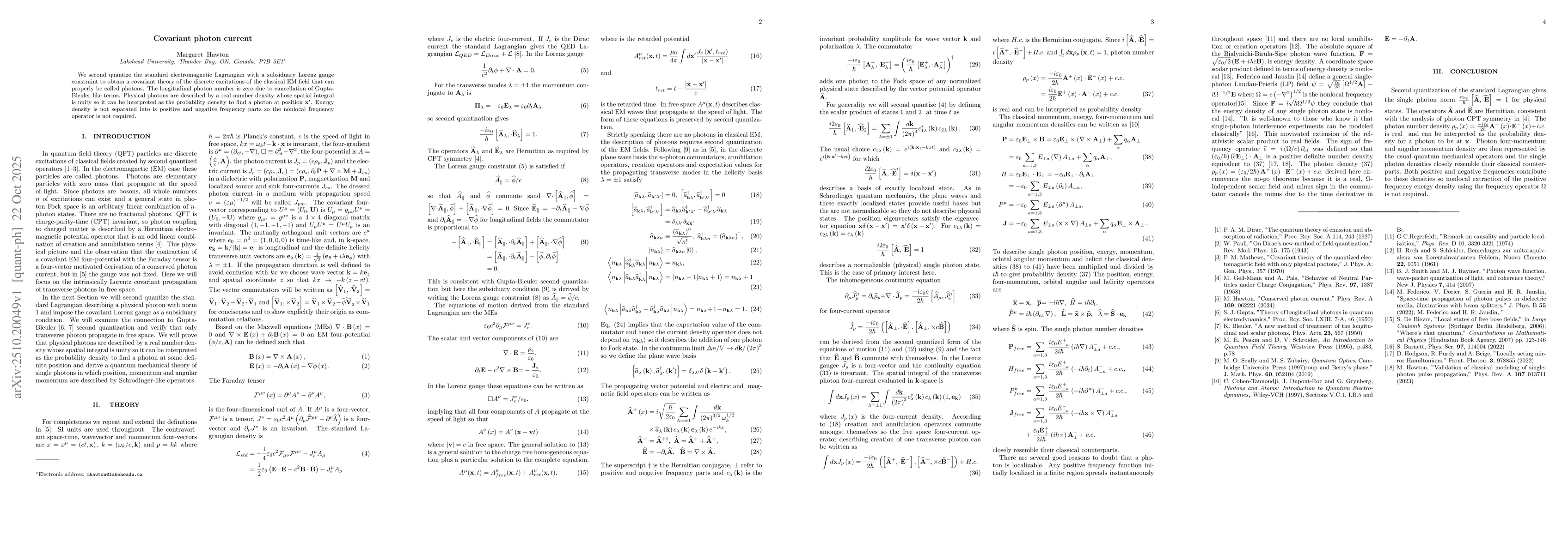 Thumbnail for Photon Quantum Mechanics
