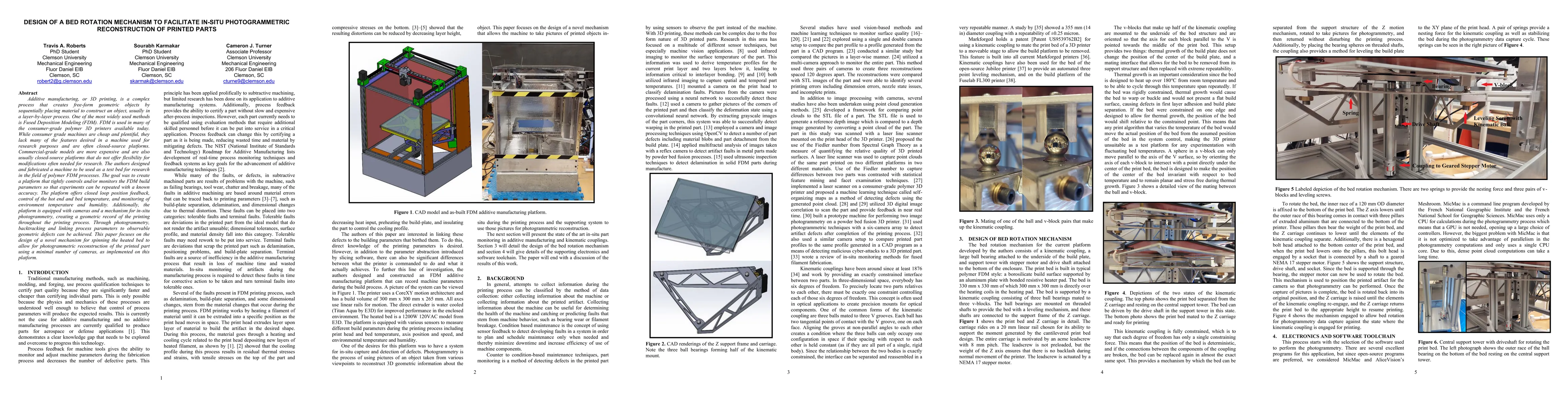 Thumbnail for Design of a Bed Rotation Mechanism to Facilitate In-Situ Photogrammetric
  Reconstruction of Printed Parts