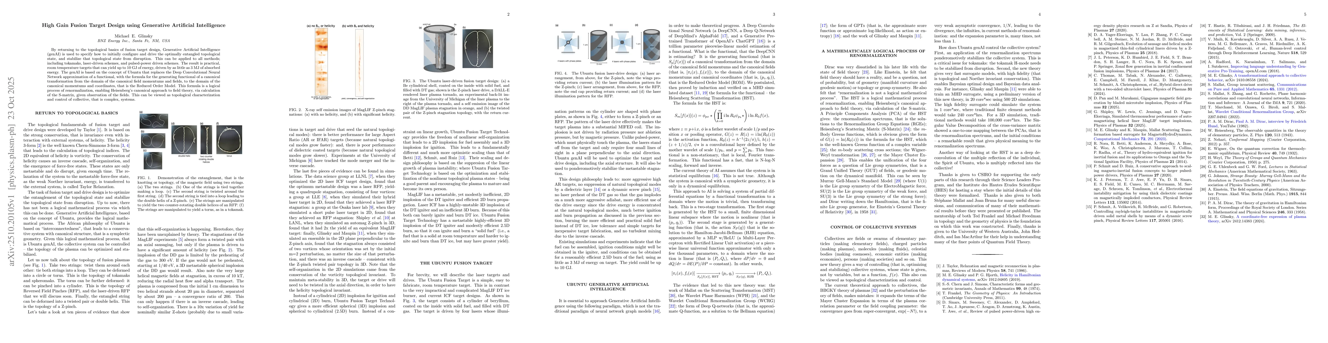 Thumbnail for High Gain Fusion Target Design using Generative Artificial Intelligence