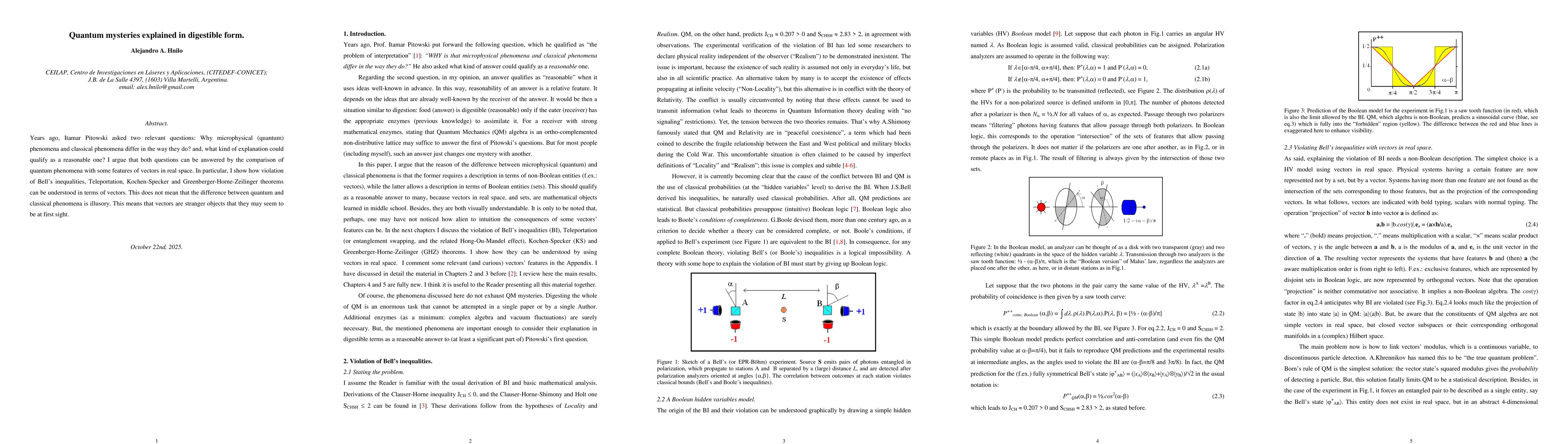 Thumbnail for Quantum mysteries explained in digestible form