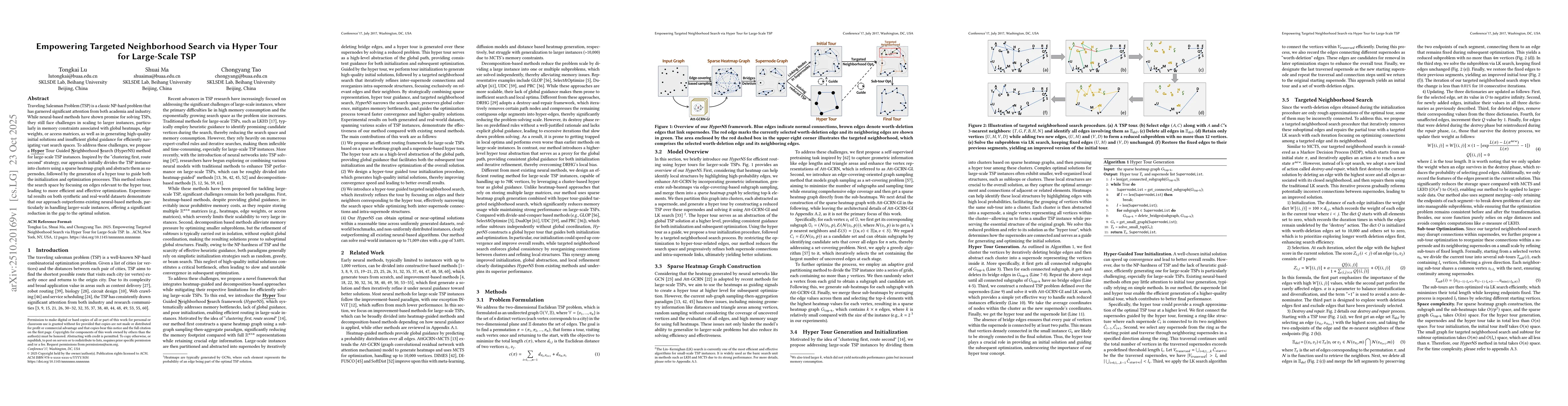 Thumbnail for Empowering Targeted Neighborhood Search via Hyper Tour for Large-Scale
  TSP