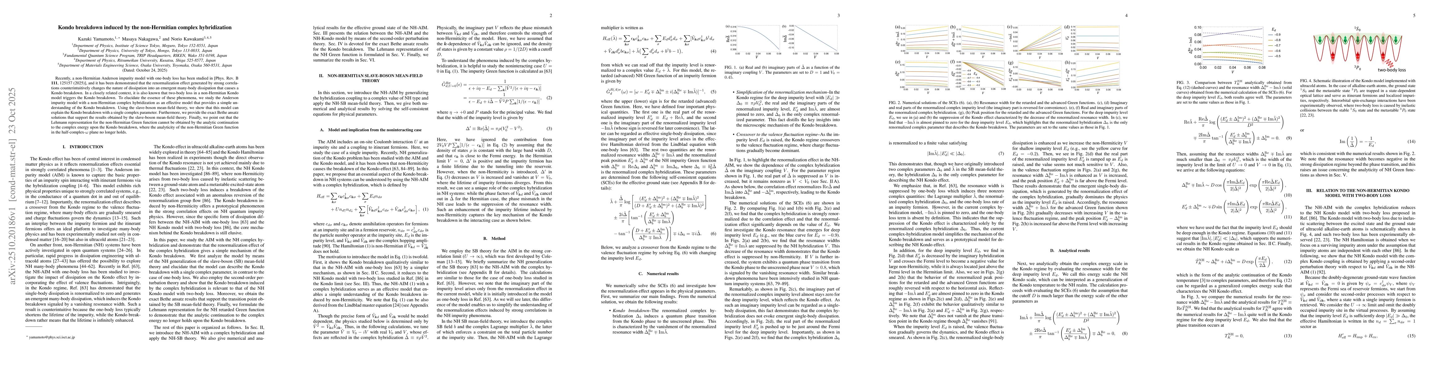 Thumbnail for Kondo breakdown induced by the non-Hermitian complex hybridization