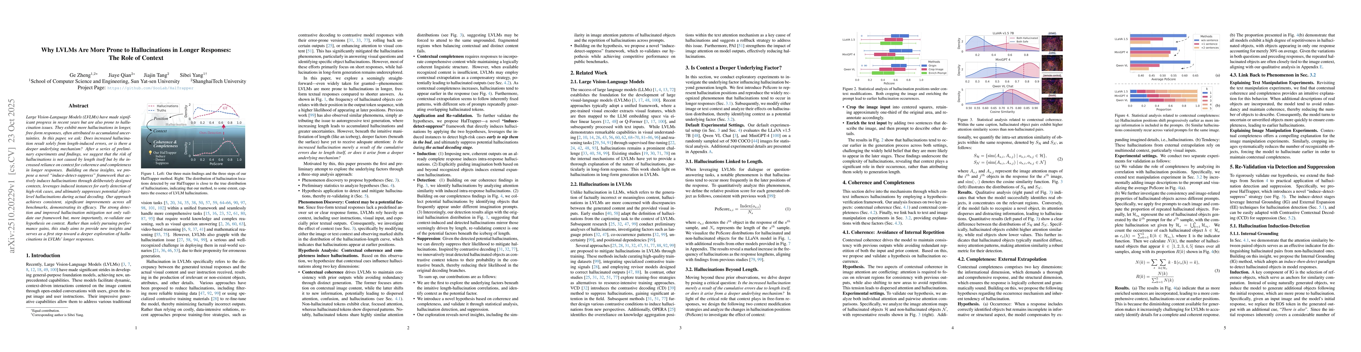 Thumbnail for Why LVLMs Are More Prone to Hallucinations in Longer Responses: The Role
  of Context
