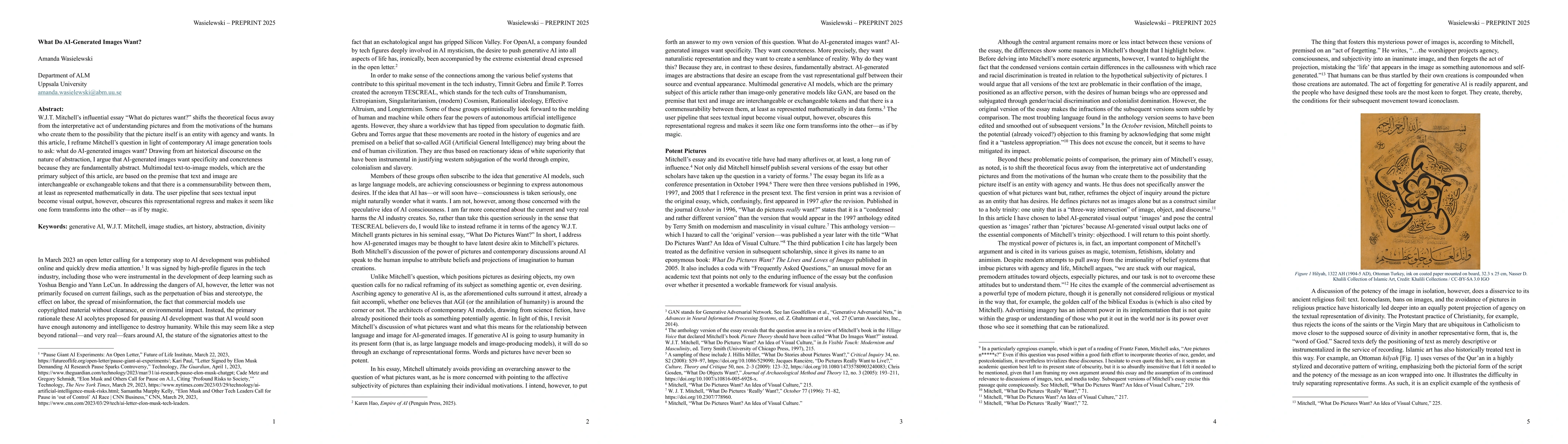 Thumbnail for What do AI-Generated Images Want?