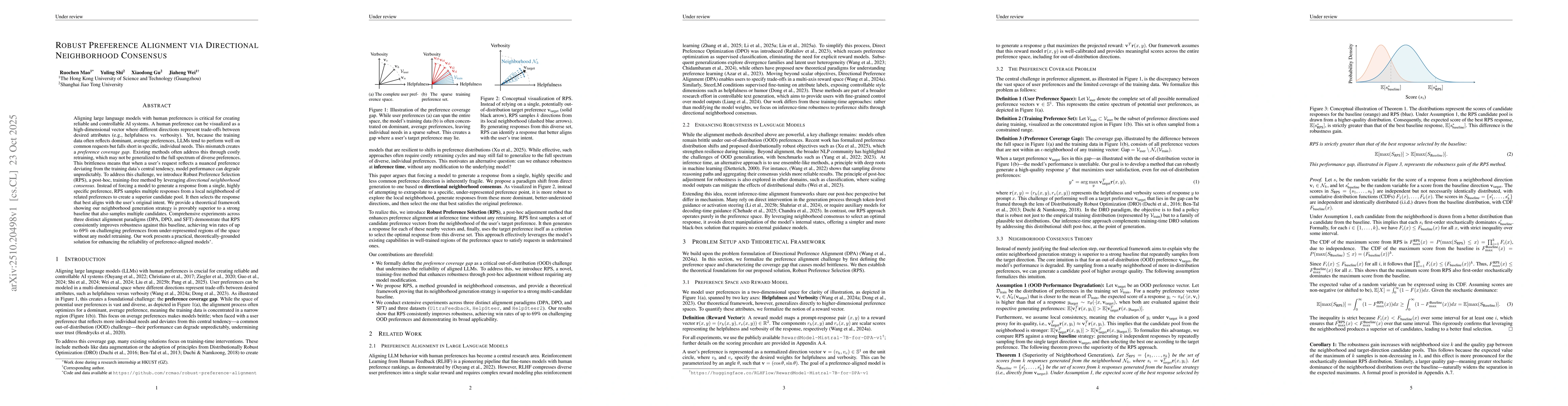 Thumbnail for Robust Preference Alignment via Directional Neighborhood Consensus