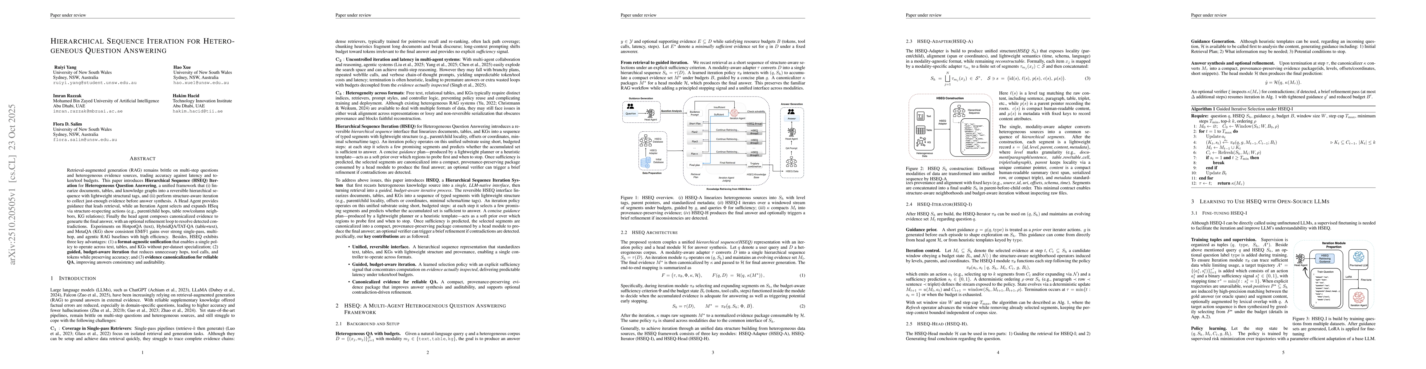 Thumbnail for Hierarchical Sequence Iteration for Heterogeneous Question Answering