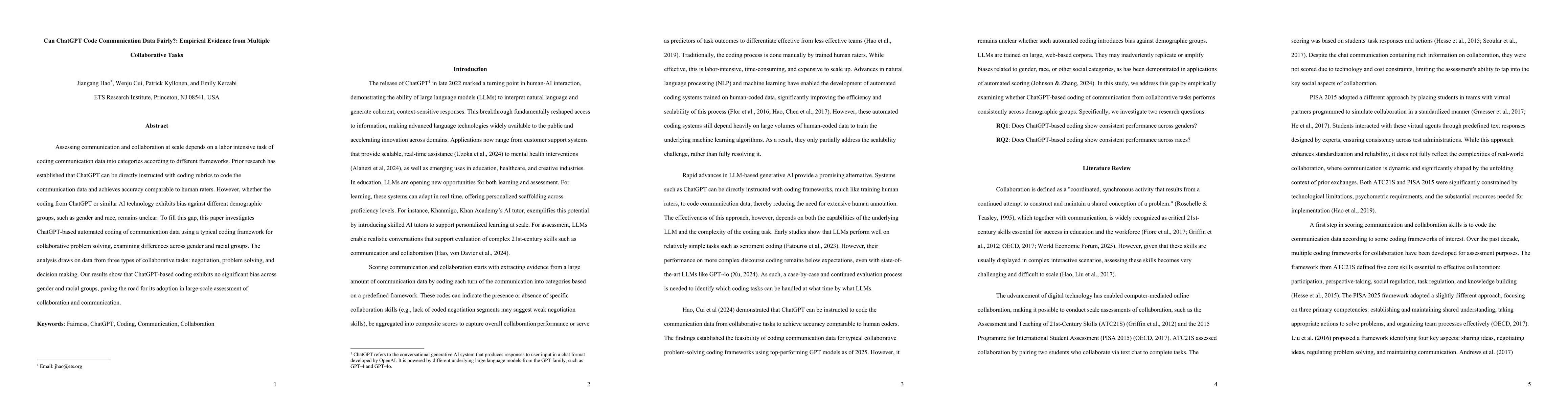 Thumbnail for Can ChatGPT Code Communication Data Fairly?: Empirical Evidence from
  Multiple Collaborative Tasks