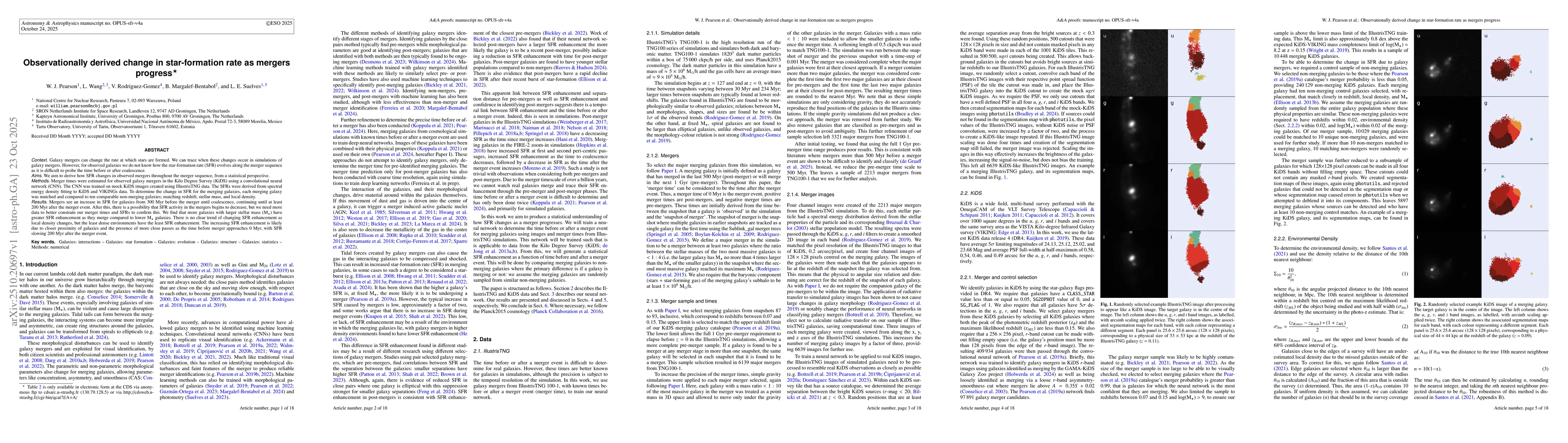 Thumbnail for Observationally derived change in star-formation rate as mergers
  progress