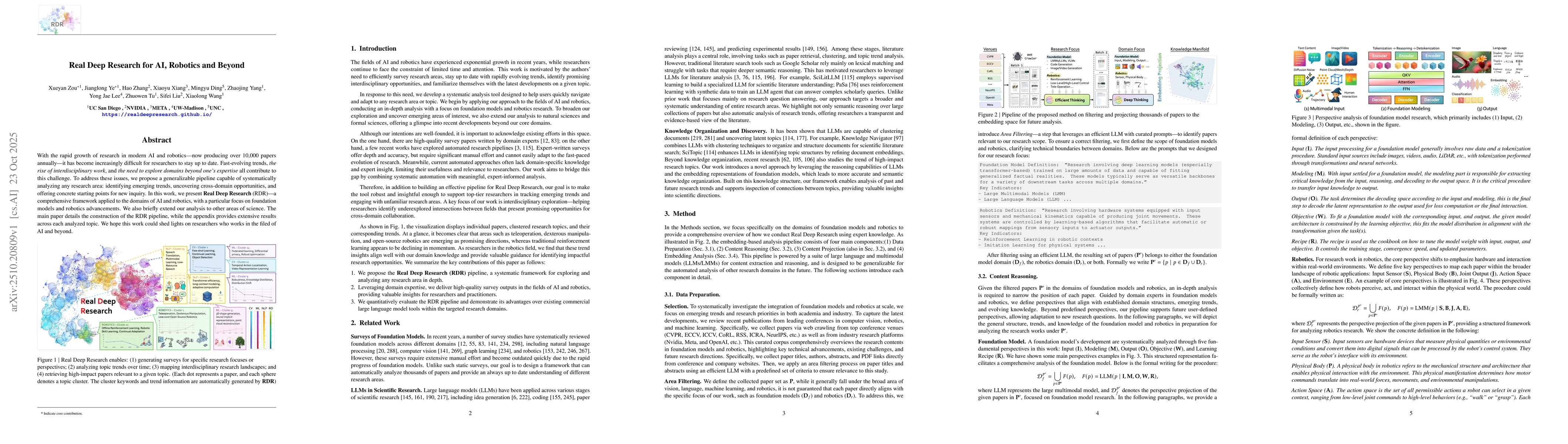 Thumbnail for Real Deep Research for AI, Robotics and Beyond