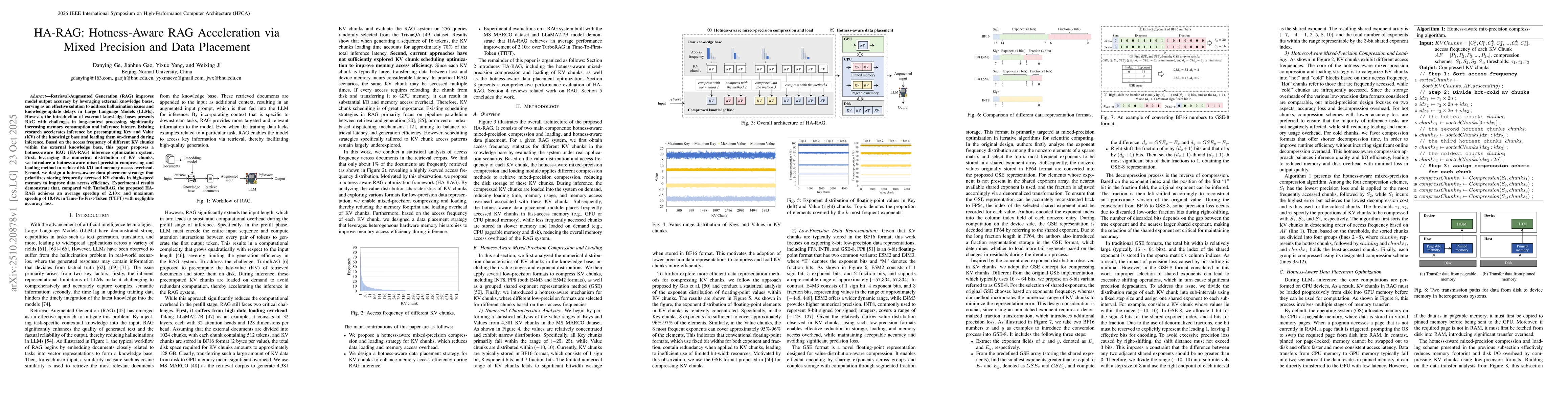 Thumbnail for HA-RAG: Hotness-Aware RAG Acceleration via Mixed Precision and Data
  Placement