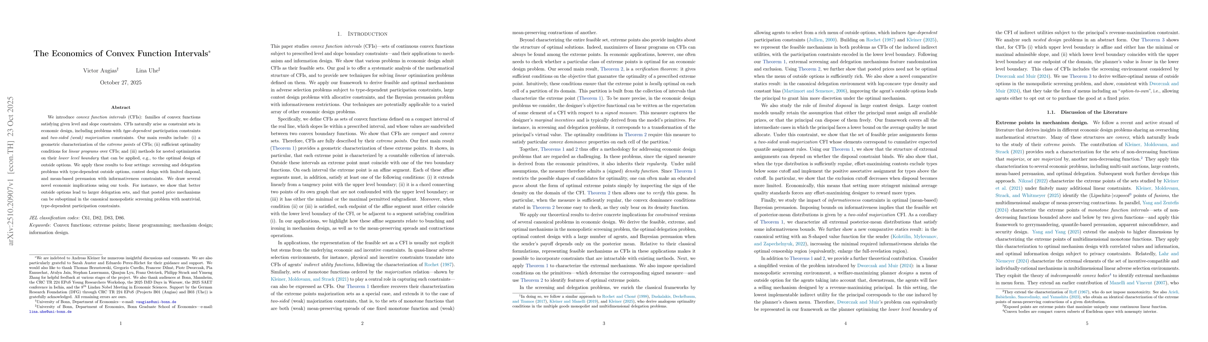Thumbnail for The Economics of Convex Function Intervals