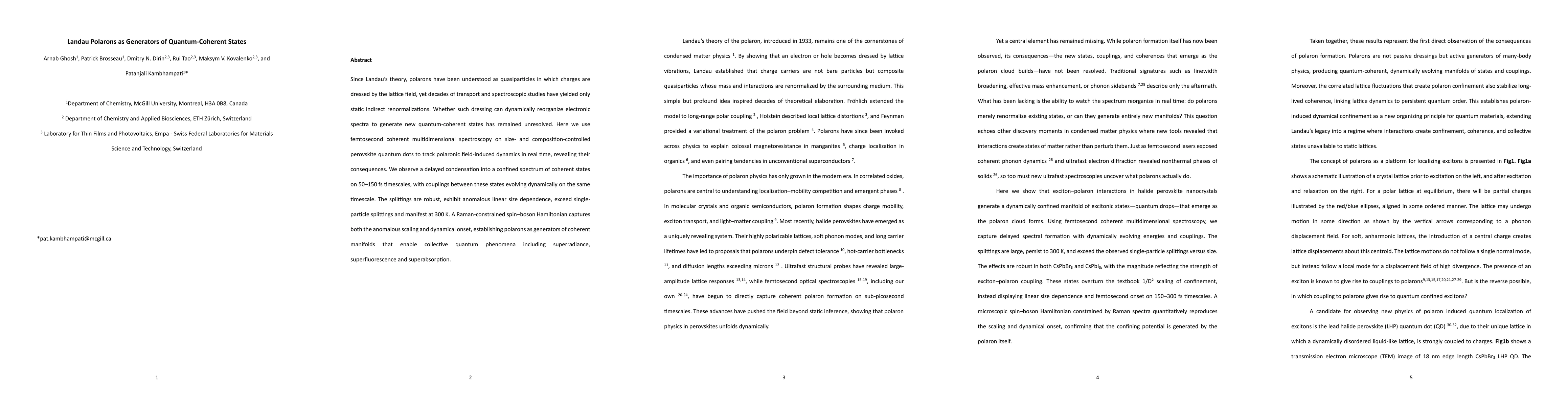 Thumbnail for Landau Polarons as Generators of Quantum-Coherent States