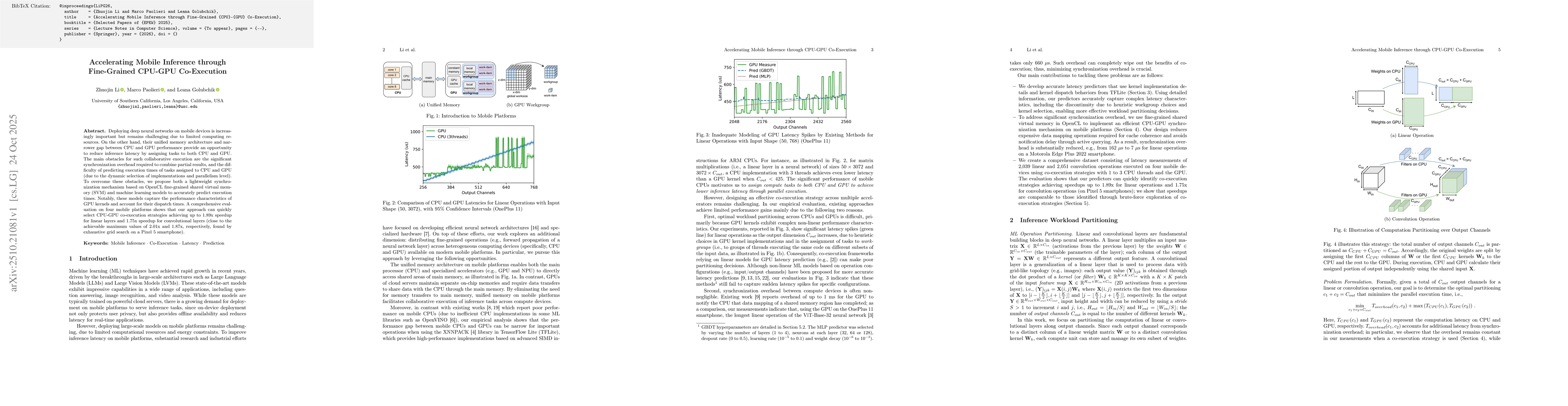 Thumbnail for Accelerating Mobile Inference through Fine-Grained CPU-GPU Co-Execution