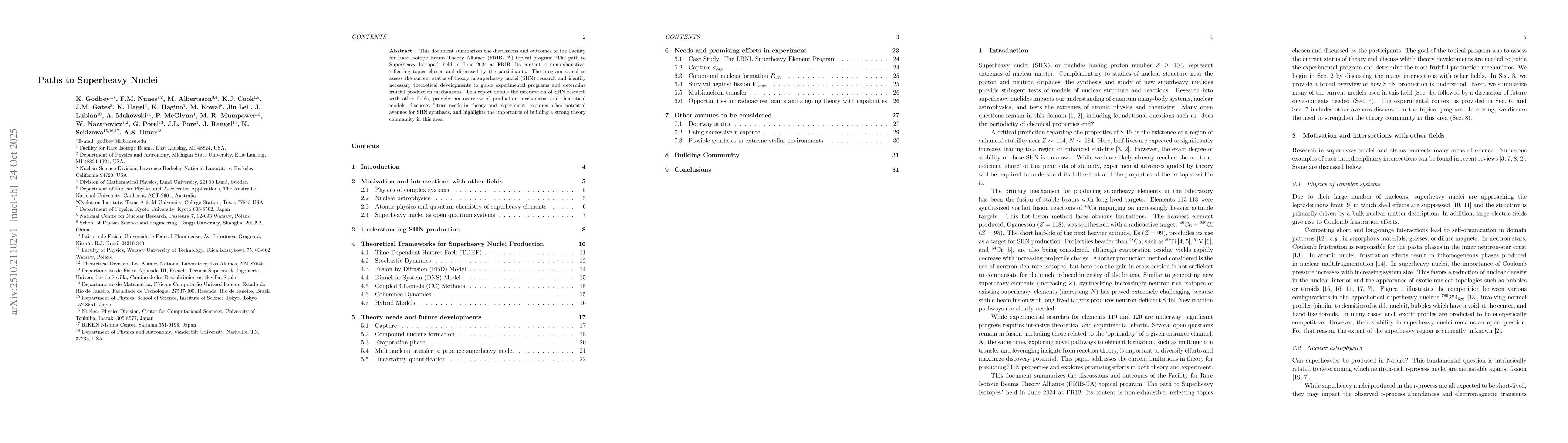 Thumbnail for Paths to Superheavy Nuclei