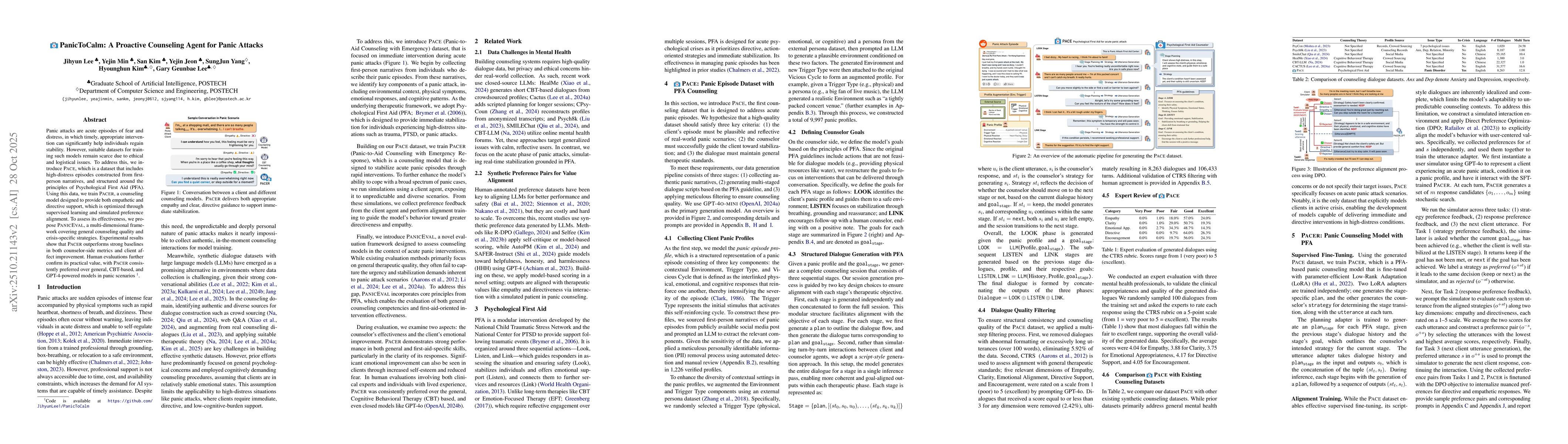 Thumbnail for PanicToCalm: A Proactive Counseling Agent for Panic Attacks