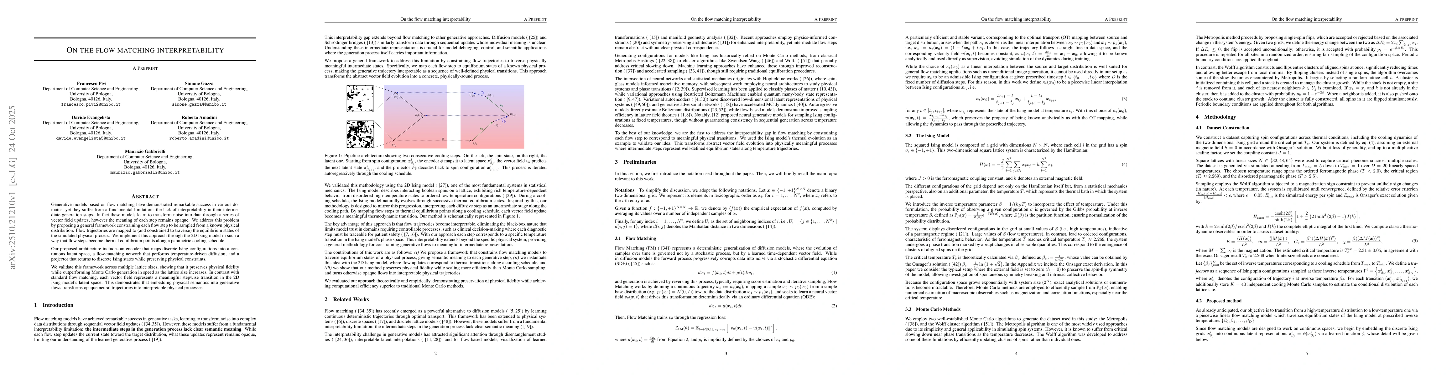 Thumbnail for On the flow matching interpretability