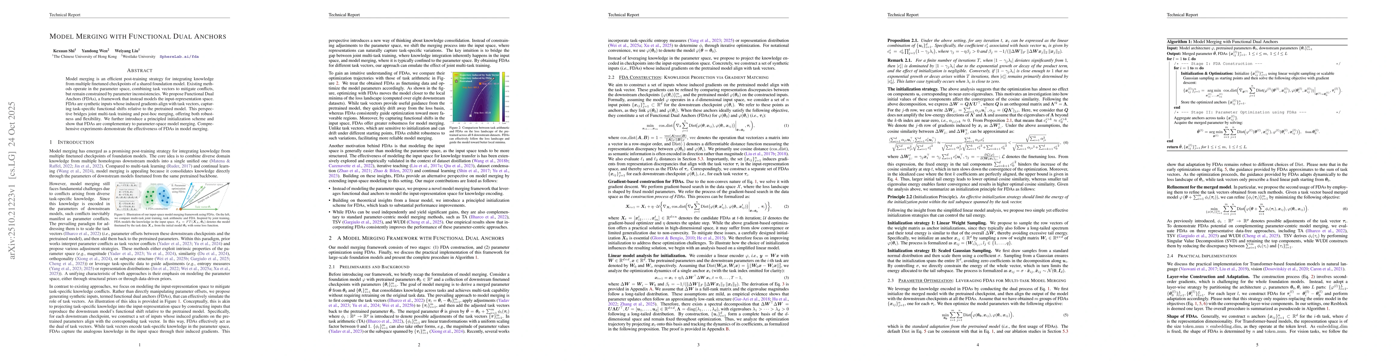 Thumbnail for Model Merging with Functional Dual Anchors