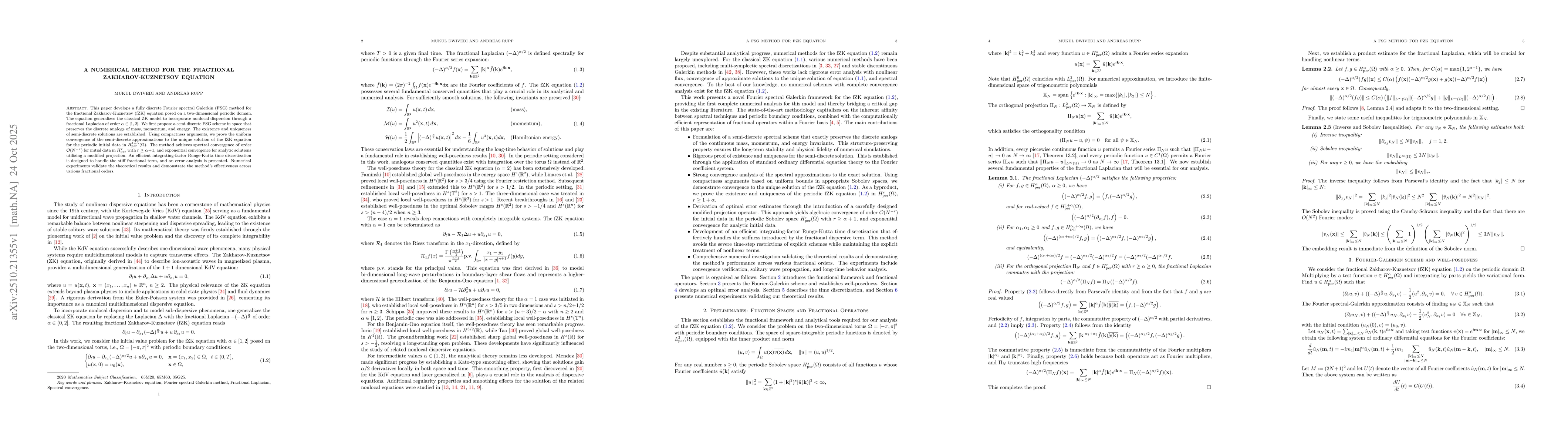 Thumbnail for A numerical method for the fractional Zakharov-Kuznetsov equation