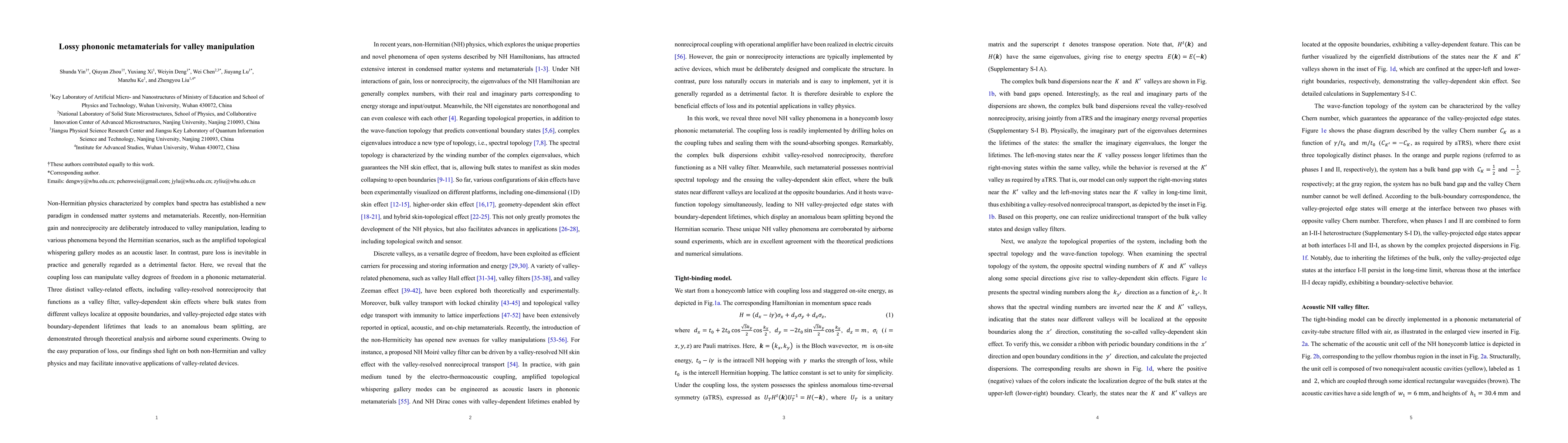 Thumbnail for Lossy phononic metamaterials for valley manipulation