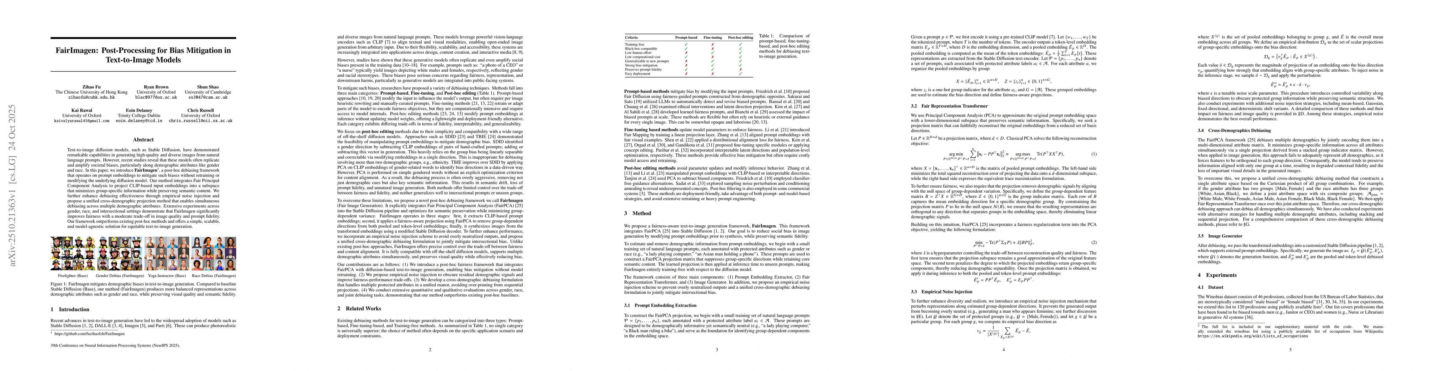 Thumbnail for FairImagen: Post-Processing for Bias Mitigation in Text-to-Image Models