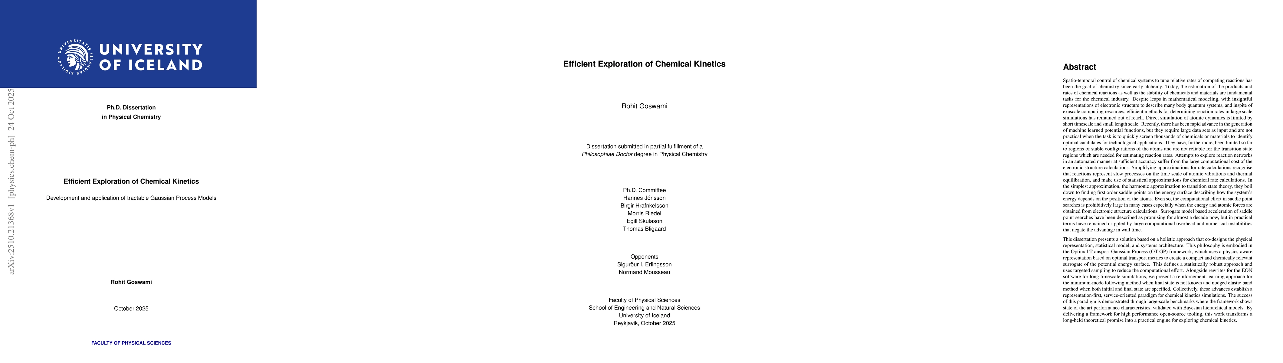 Thumbnail for Efficient Exploration of Chemical Kinetics