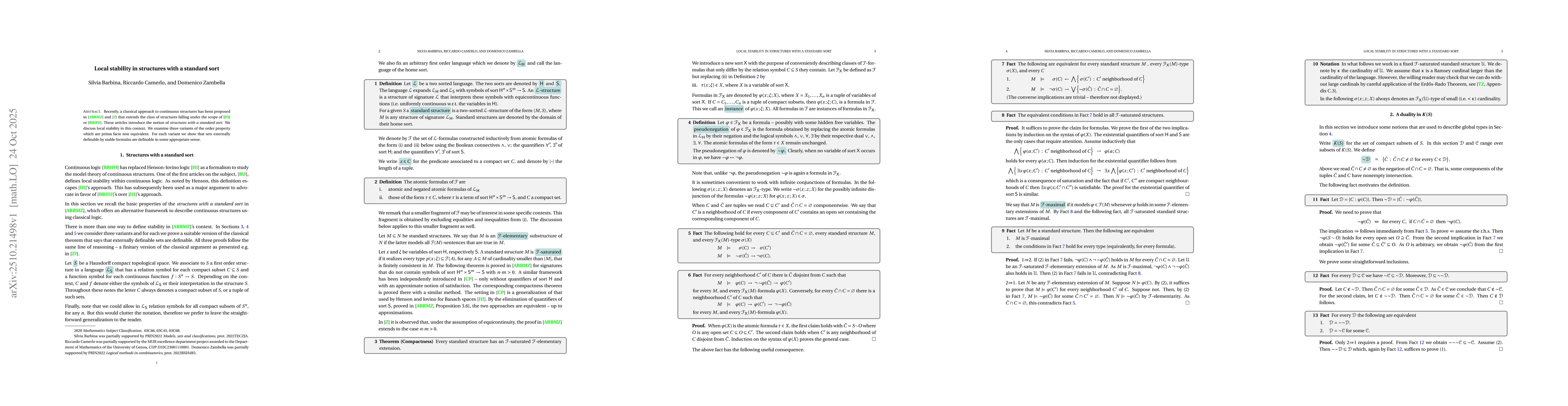 Thumbnail for Local stability in structures with a standard sort