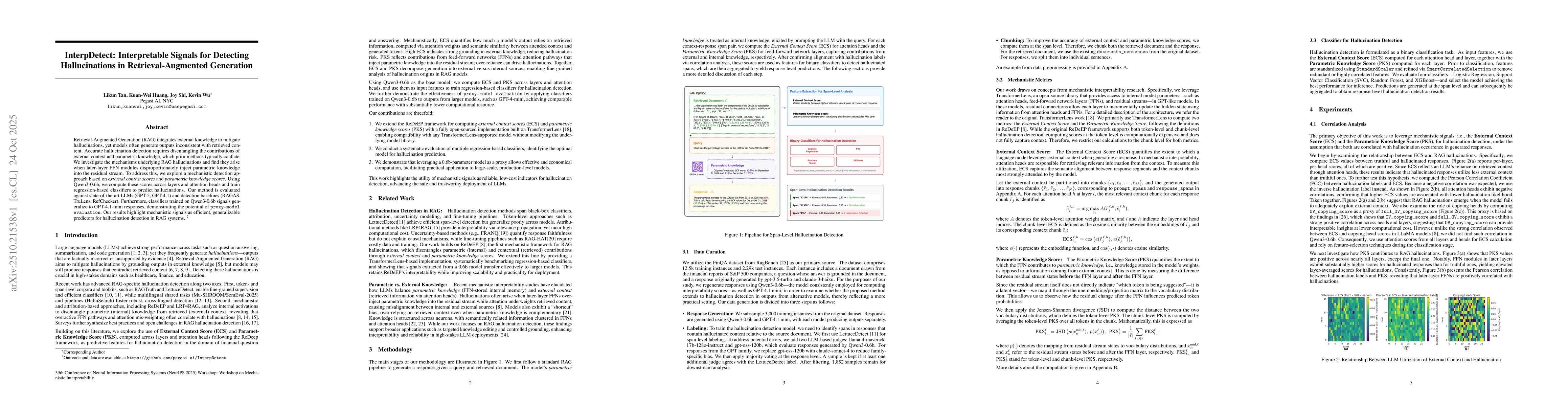 Thumbnail for InterpDetect: Interpretable Signals for Detecting Hallucinations in
  Retrieval-Augmented Generation