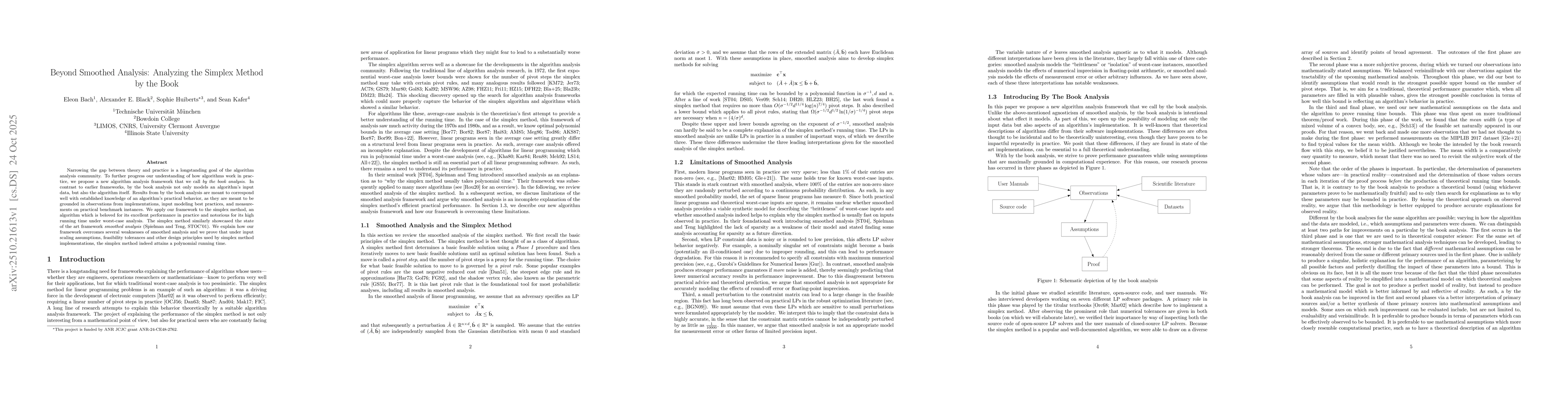 Thumbnail for Beyond Smoothed Analysis: Analyzing the Simplex Method by the Book