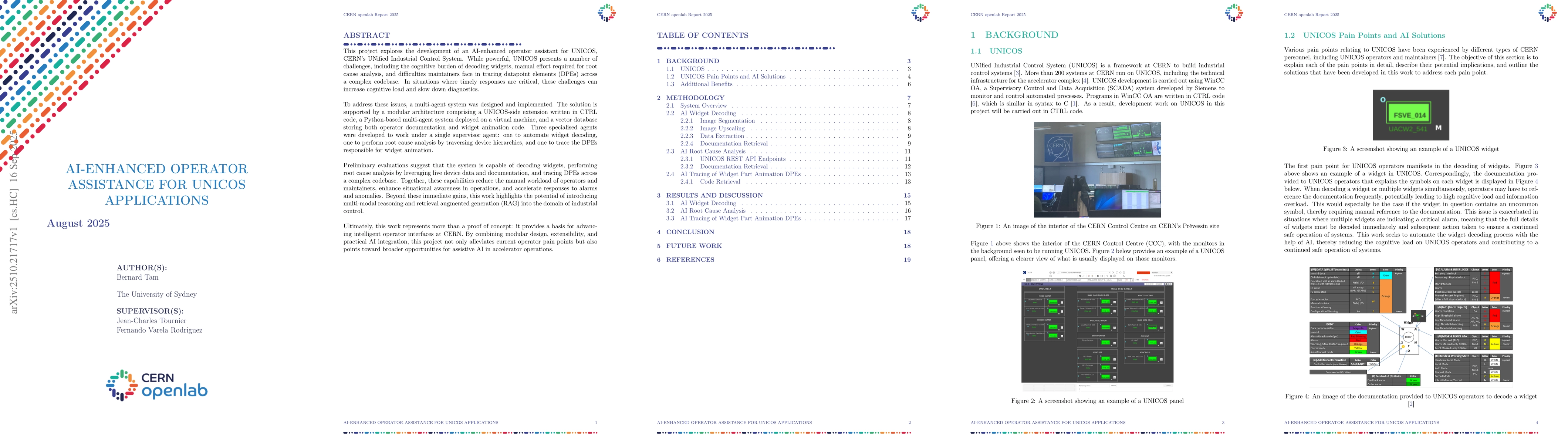 Thumbnail for AI-Enhanced Operator Assistance for UNICOS Applications