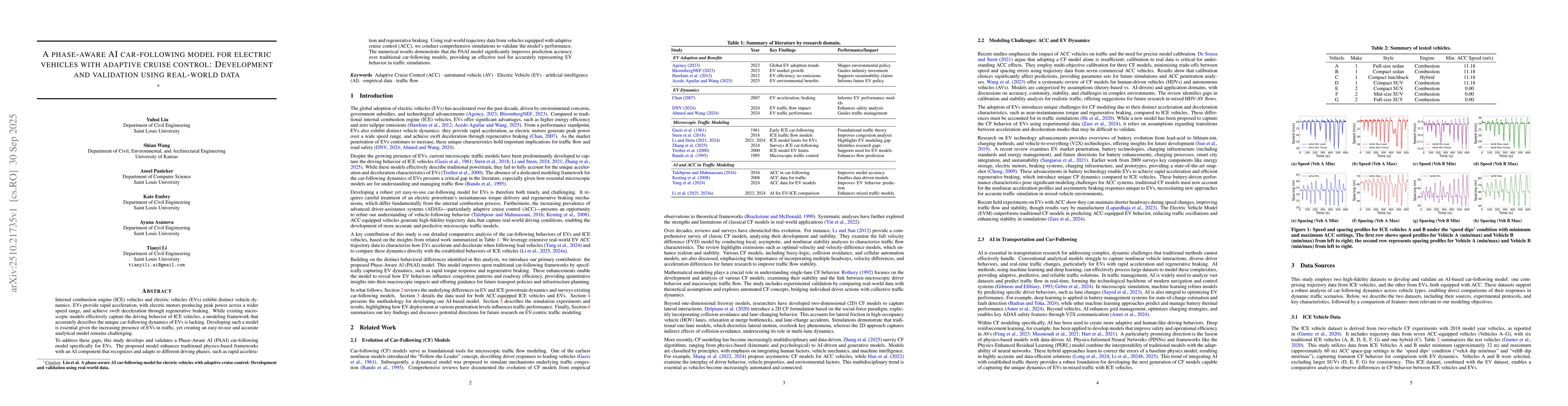 Thumbnail for A phase-aware AI car-following model for electric vehicles with adaptive
  cruise control: Development and validation using real-world data
