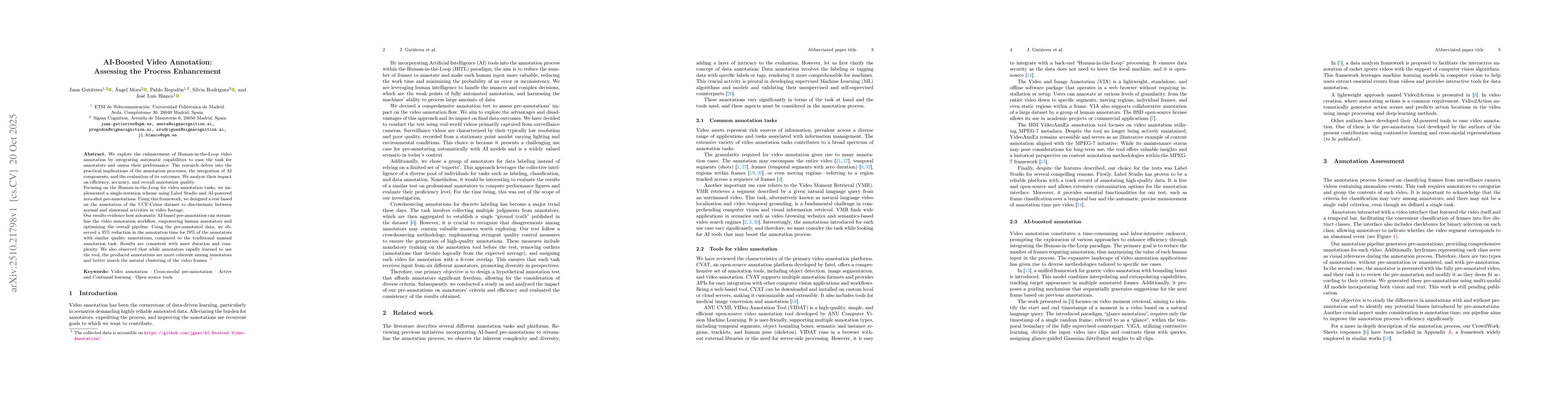 Thumbnail for AI-Boosted Video Annotation: Assessing the Process Enhancement