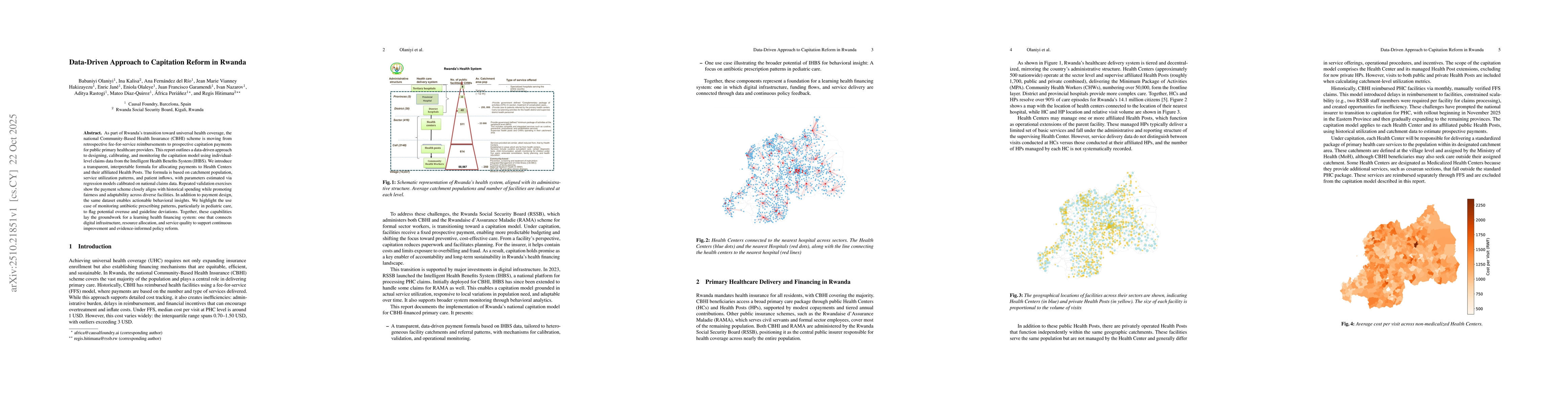 Thumbnail for Data-Driven Approach to Capitation Reform in Rwanda
