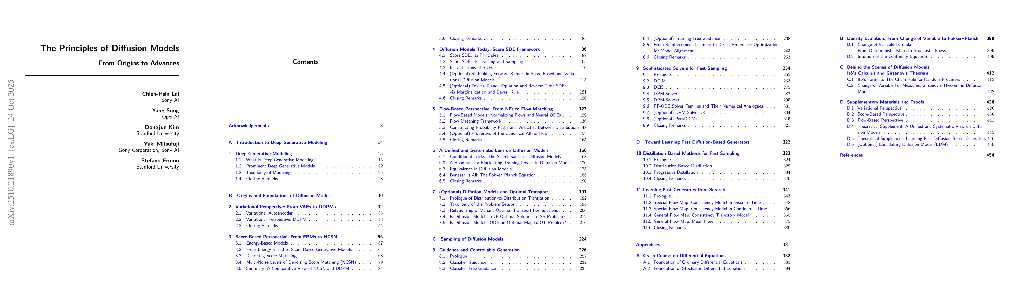 Thumbnail for The Principles of Diffusion Models