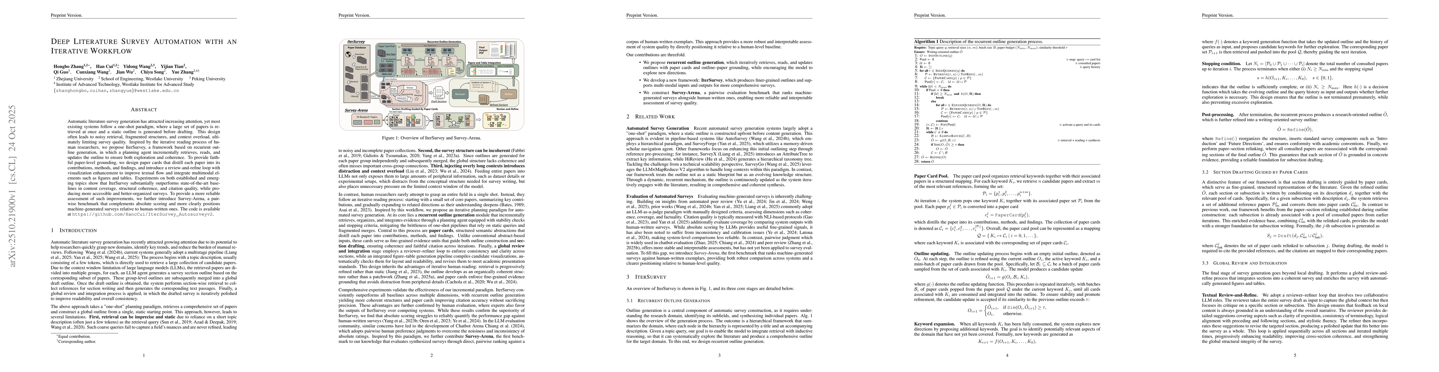 Thumbnail for Deep Literature Survey Automation with an Iterative Workflow