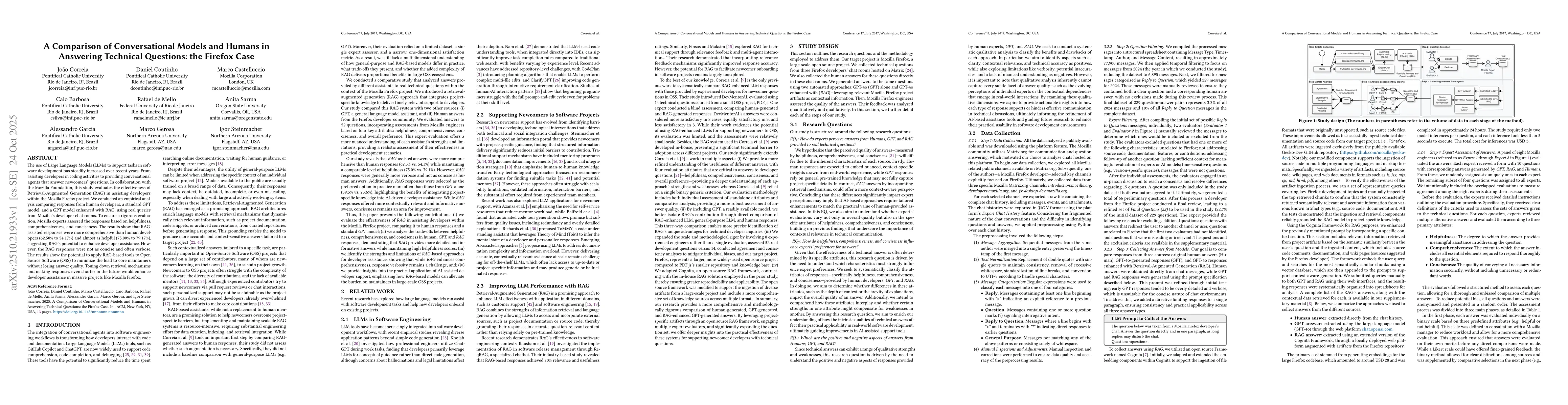 Thumbnail for A Comparison of Conversational Models and Humans in Answering Technical
  Questions: the Firefox Case