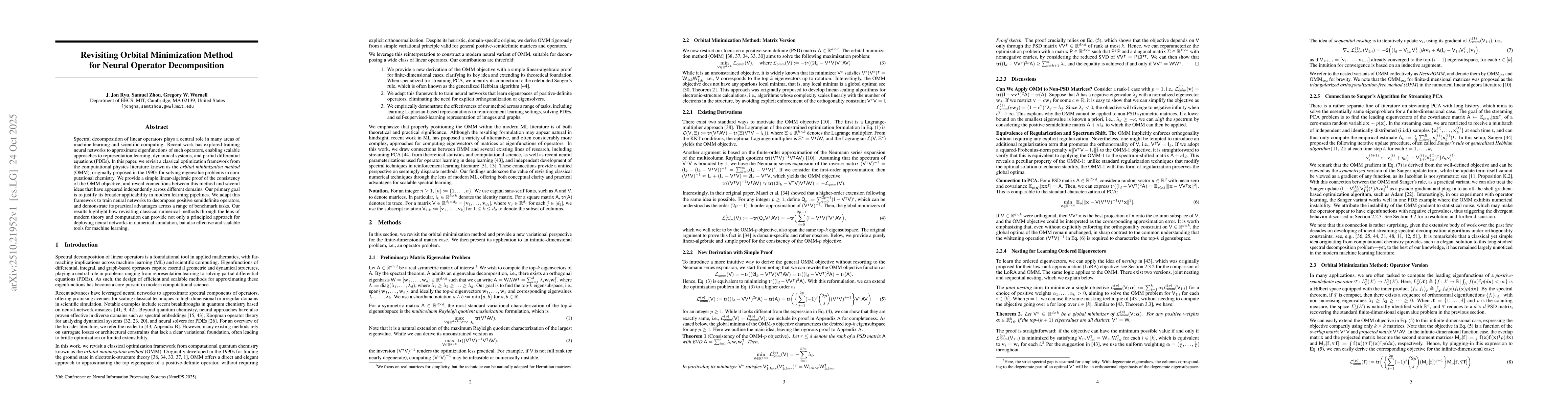 Thumbnail for Revisiting Orbital Minimization Method for Neural Operator Decomposition