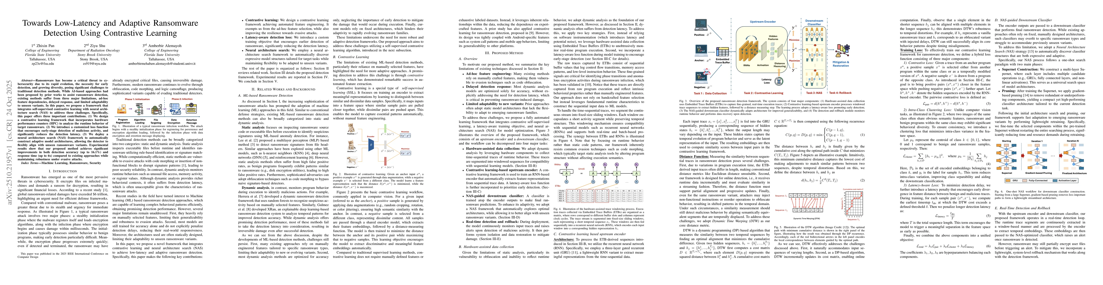 Thumbnail for Towards Low-Latency and Adaptive Ransomware Detection Using Contrastive
  Learning