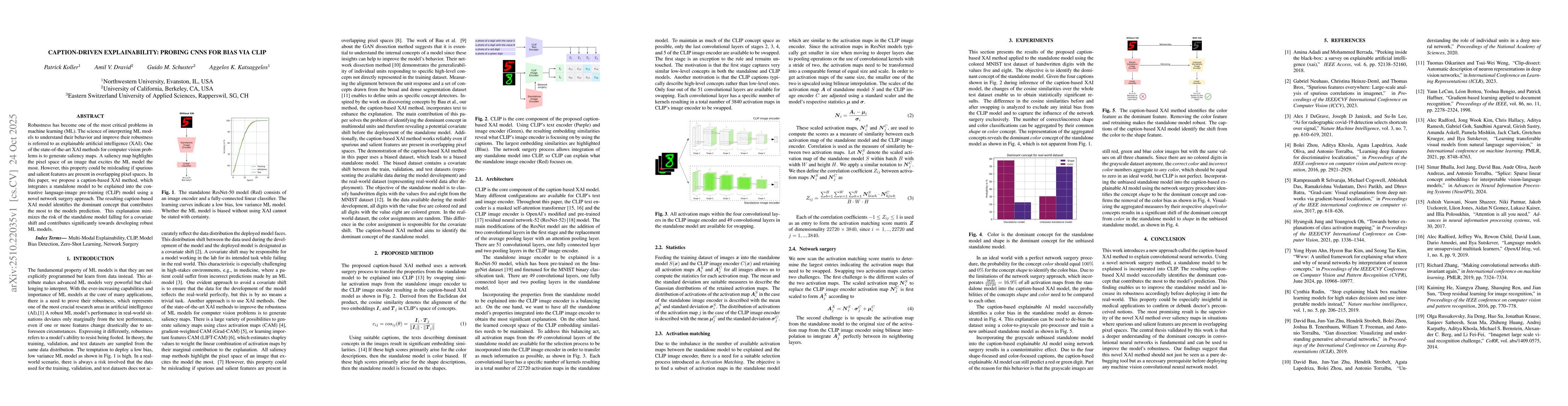 Thumbnail for Caption-Driven Explainability: Probing CNNs for Bias via CLIP