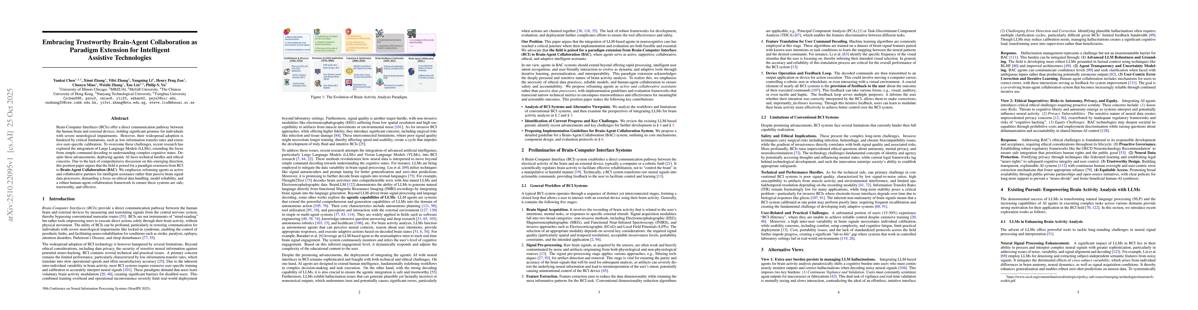 Thumbnail for Embracing Trustworthy Brain-Agent Collaboration as Paradigm Extension
  for Intelligent Assistive Technologies